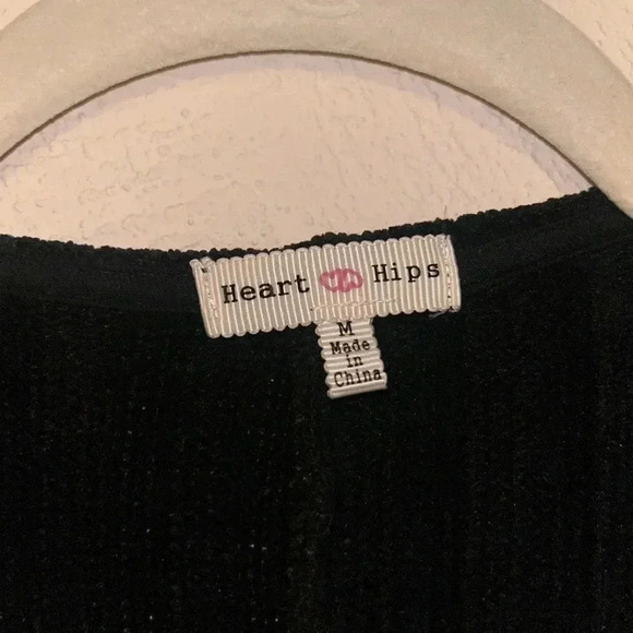 COPY - Black velvet cardigan - Picture 3 of 3